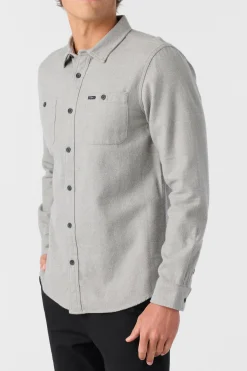 BREAKWATER SOLID FLANNEL STANDARD FIT SHIRT