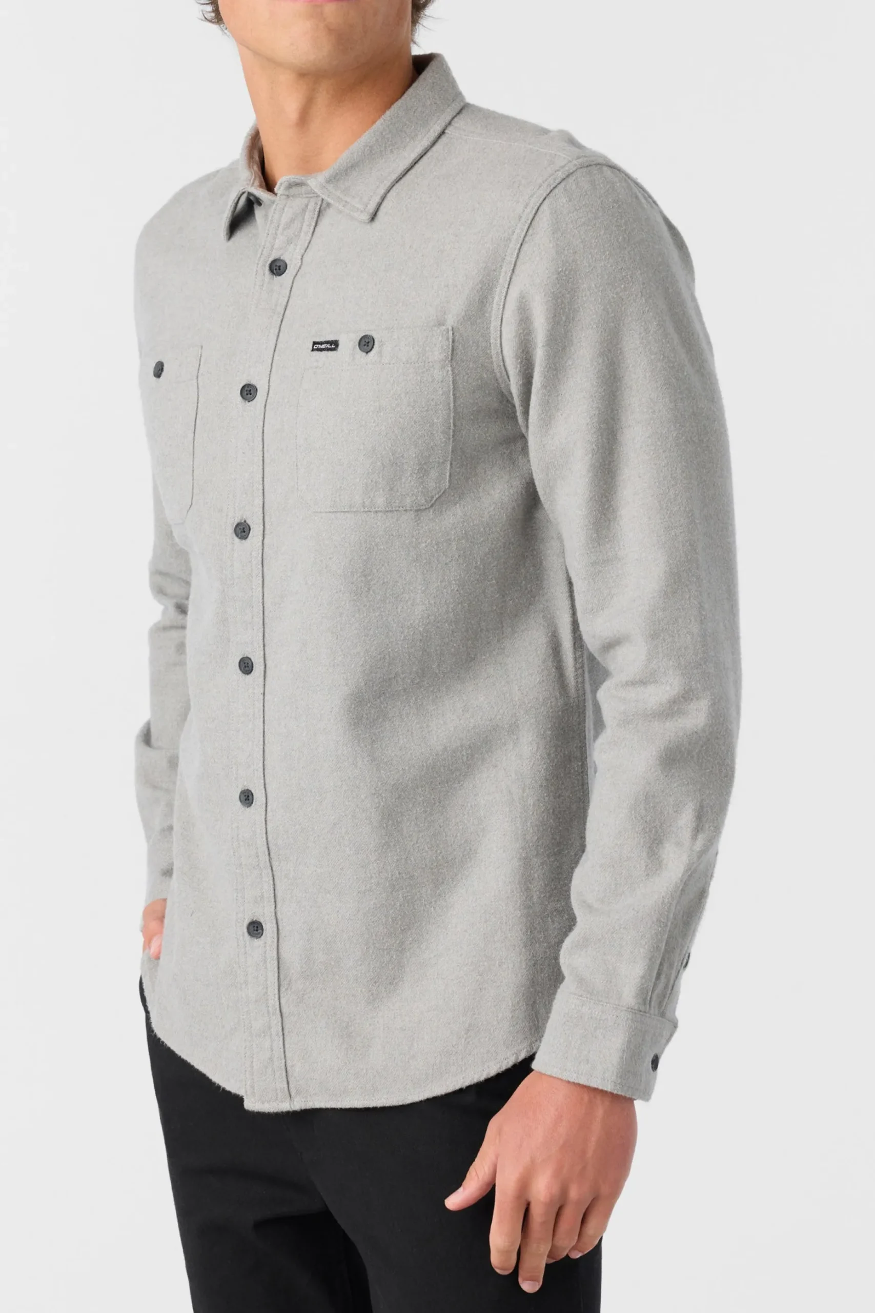 BREAKWATER SOLID FLANNEL STANDARD FIT SHIRT