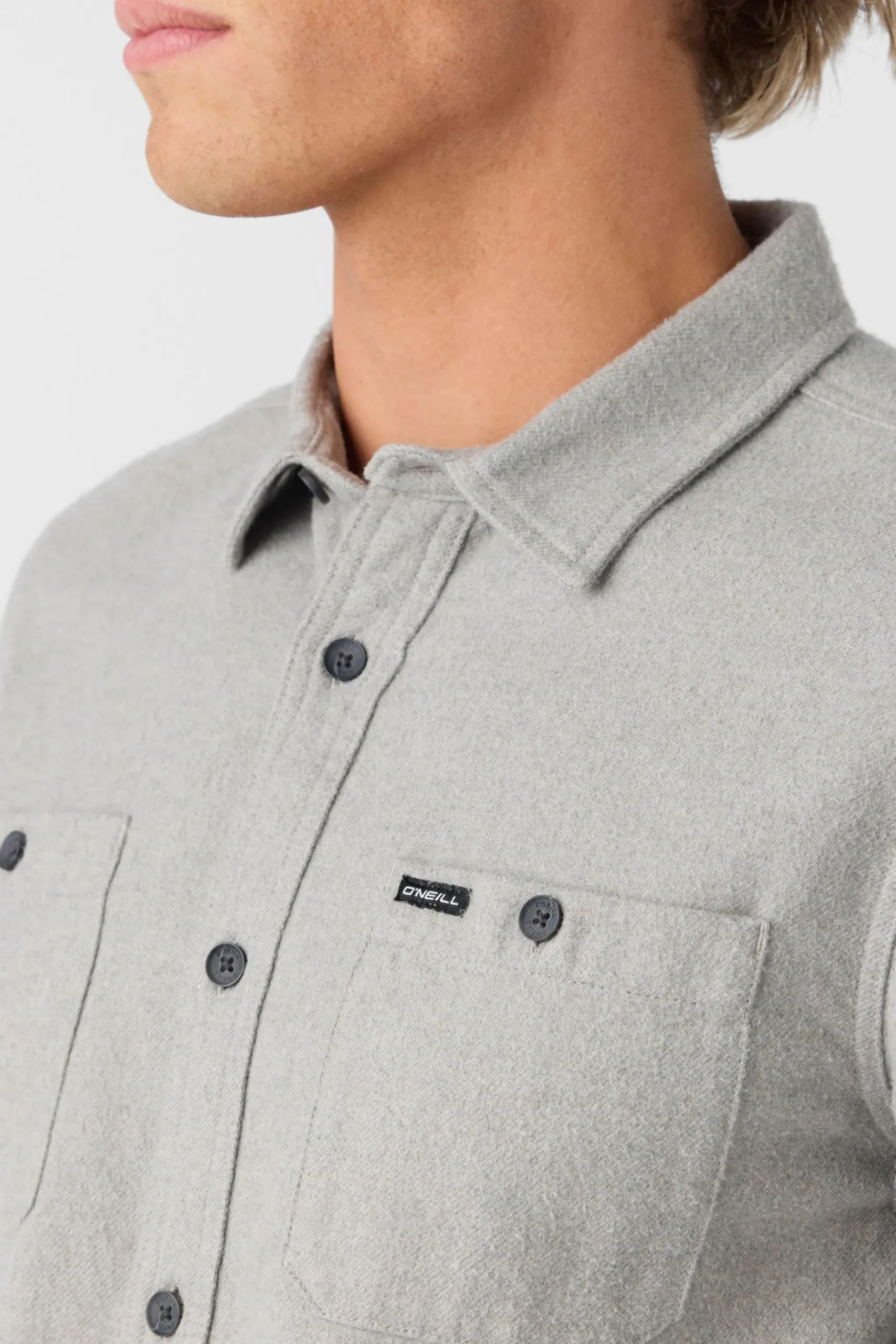 BREAKWATER SOLID FLANNEL STANDARD FIT SHIRT