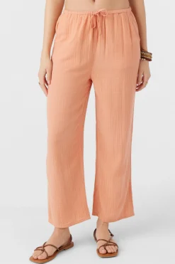 BRENDA CRINKLE DOUBLE GAUZE BEACH PANTS