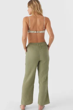 BRENDA CRINKLE DOUBLE GAUZE BEACH PANTS