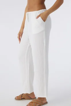 BRENDA CRINKLE DOUBLE GAUZE BEACH PANTS