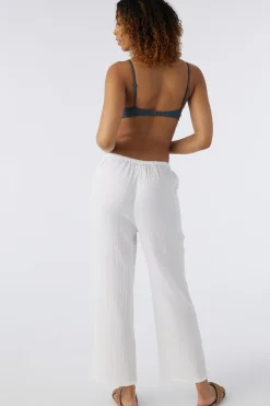 BRENDA CRINKLE DOUBLE GAUZE BEACH PANTS