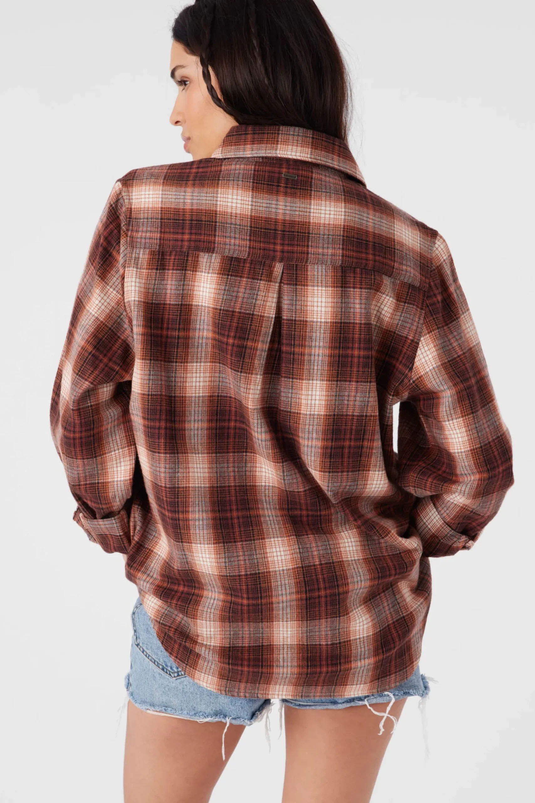 BROOKS FLANNEL OVERSIZED FIT SHIRT