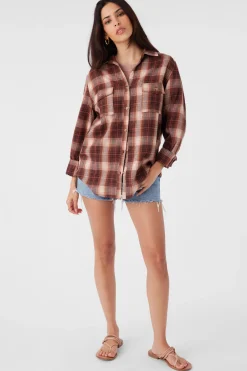 BROOKS FLANNEL OVERSIZED FIT SHIRT