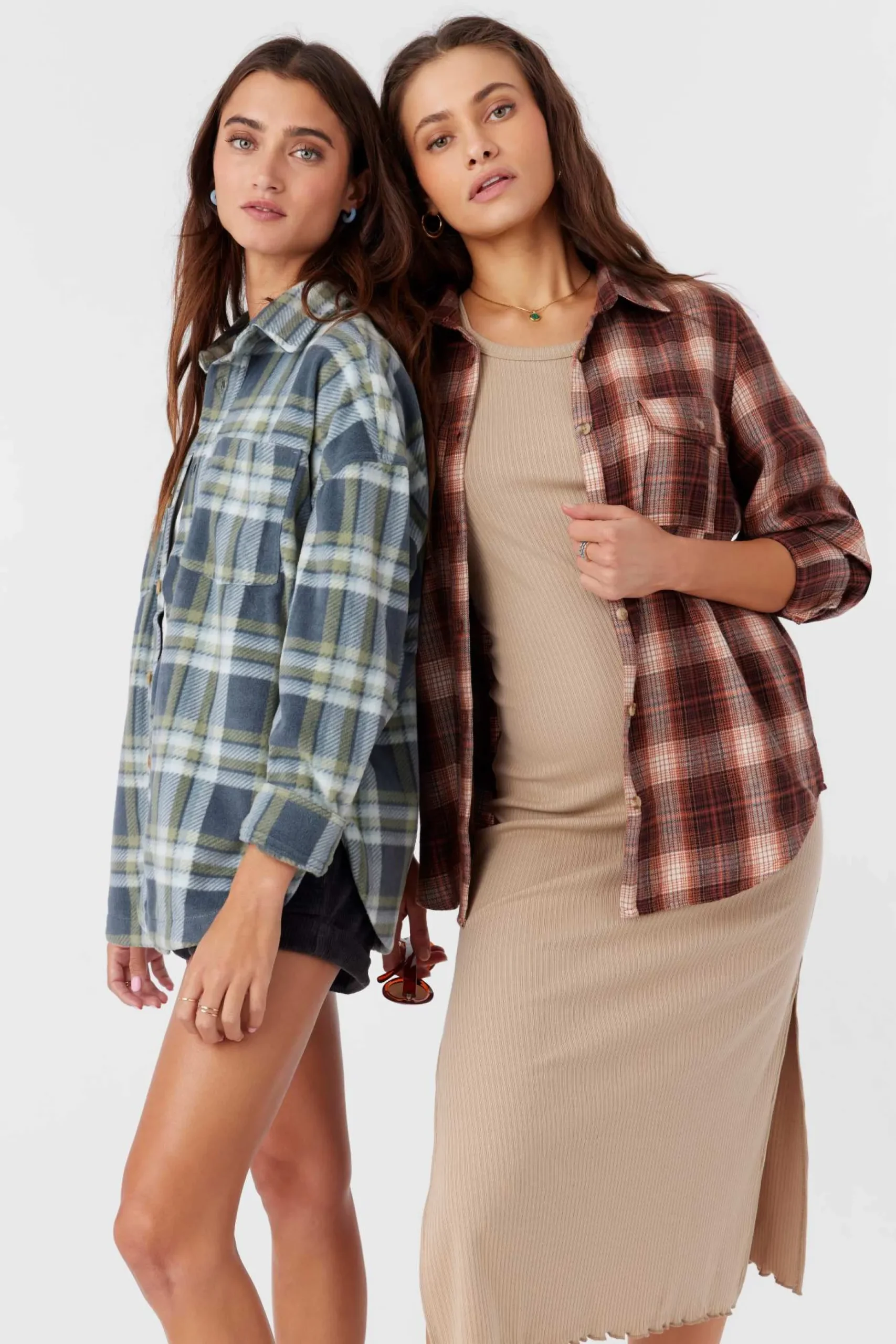 BROOKS FLANNEL OVERSIZED FIT SHIRT