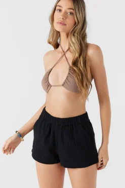 CARALEE DOUBLE GAUZE SHORTS