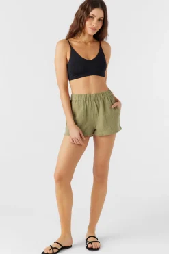 CARALEE DOUBLE GAUZE SHORTS