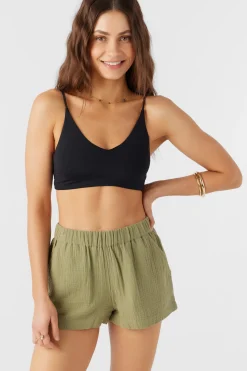 CARALEE DOUBLE GAUZE SHORTS