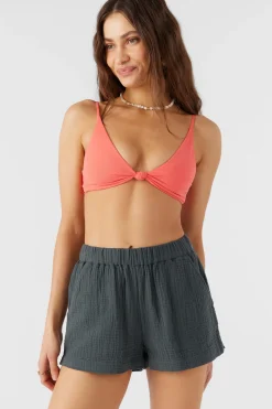 CARALEE DOUBLE GAUZE SHORTS