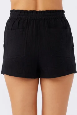 CARLA CRINKLE DOUBLE GAUZE BEACH SHORTS