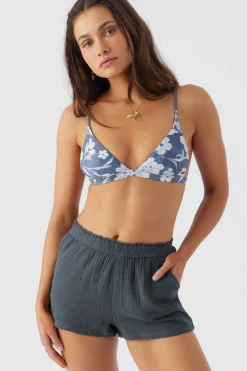 CARLA CRINKLE DOUBLE GAUZE BEACH SHORTS