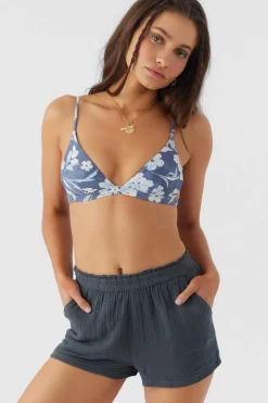 CARLA CRINKLE DOUBLE GAUZE BEACH SHORTS