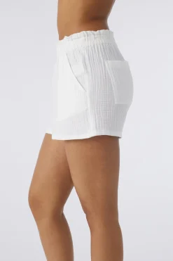 CARLA CRINKLE DOUBLE GAUZE BEACH SHORTS