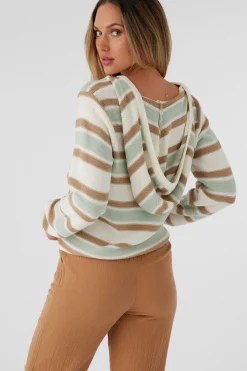 CATAMARAN V-NECK HOODED SWEATER