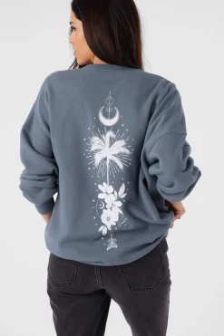 CHOICE CREW NECK OVERSIZED FIT FLEECE PULLOVER