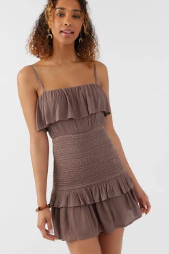 CONSTANCE SMOCKED DRESS