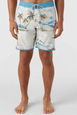 CRUZER SCALLOP 18" BOARDSHORTS