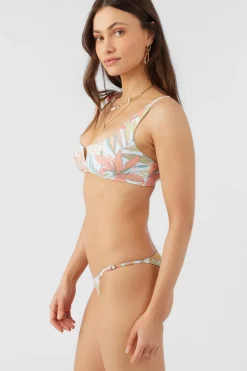 DALIA FLORAL POPOYO V-WIRE BRALETTE TOP
