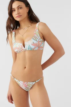 DALIA FLORAL POPOYO V-WIRE BRALETTE TOP