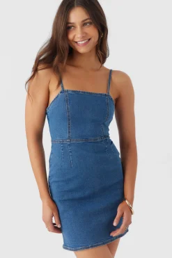 DARBIE STRETCH DENIM DRESS