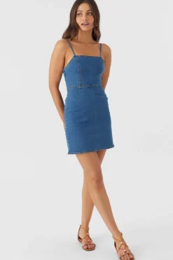DARBIE STRETCH DENIM DRESS