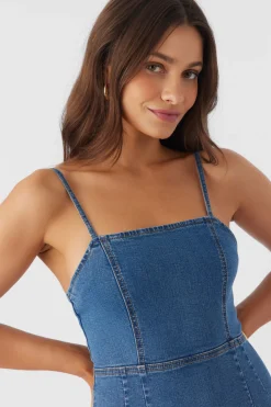 DARBIE STRETCH DENIM DRESS