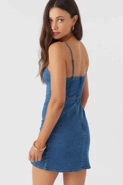 DARBIE STRETCH DENIM DRESS