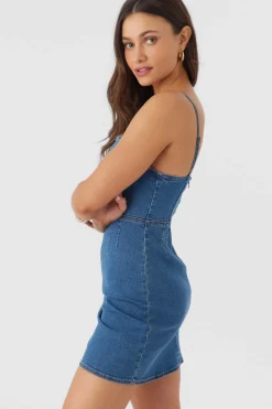 DARBIE STRETCH DENIM DRESS