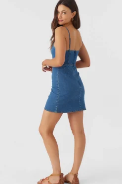 DARBIE STRETCH DENIM DRESS