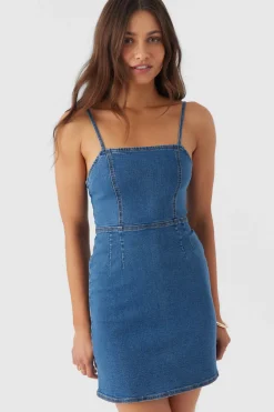 DARBIE STRETCH DENIM DRESS