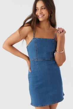 DARBIE STRETCH DENIM DRESS