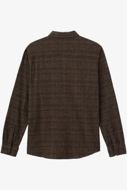 DAVIES FLANNEL STANDARD FIT LONG SLEEVE SHIRT