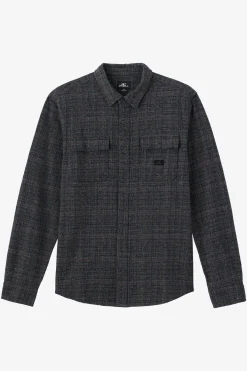 DAVIES FLANNEL STANDARD FIT LONG SLEEVE SHIRT