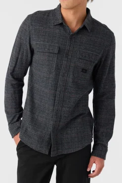 DAVIES FLANNEL STANDARD FIT LONG SLEEVE SHIRT