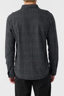 DAVIES FLANNEL STANDARD FIT LONG SLEEVE SHIRT