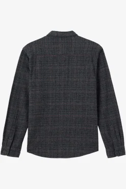 DAVIES FLANNEL STANDARD FIT LONG SLEEVE SHIRT