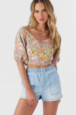 DORIAN JANIS FLORAL TOP