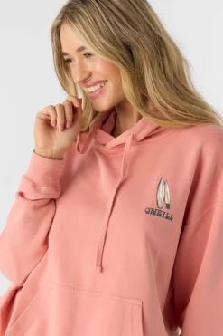 DRIFT HOODED FLEECE PULLOVER