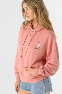 DRIFT HOODED FLEECE PULLOVER