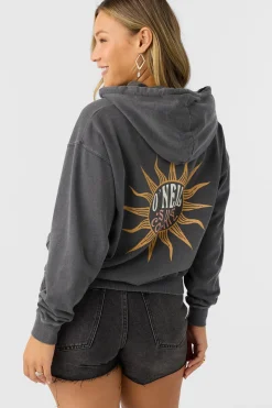DRIFT HOODED FLEECE PULLOVER