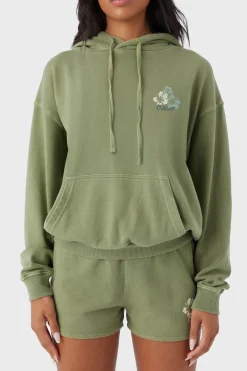DRIFT HOODED FLEECE PULLOVER