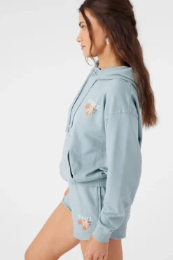 DRIFT HOODED FLEECE PULLOVER