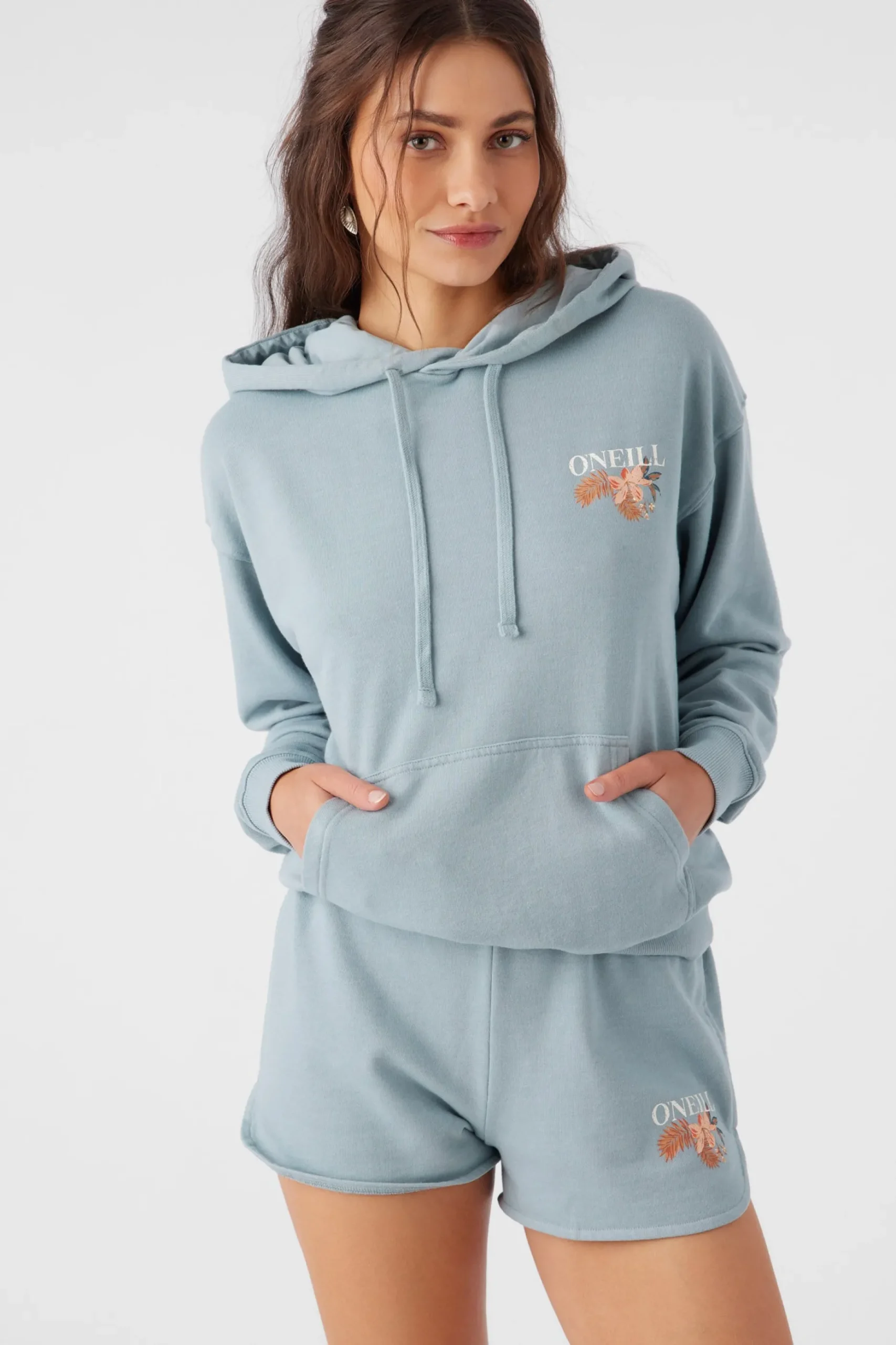 DRIFT HOODED FLEECE PULLOVER