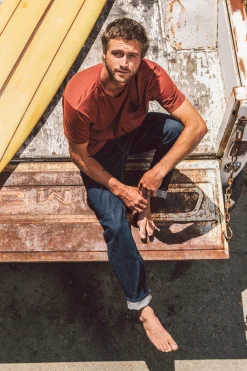 EAST CLIFF JUNCTION STRAIGHT DENIM PANTS