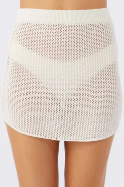 ERIN CROCHET MINI SKIRT COVER-UP