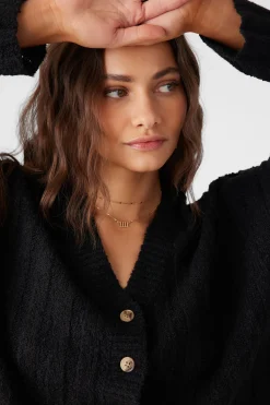 FERRIS SWEATER BUTTON FRONT CARDIGAN