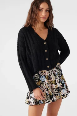 FERRIS SWEATER BUTTON FRONT CARDIGAN