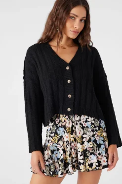 FERRIS SWEATER BUTTON FRONT CARDIGAN