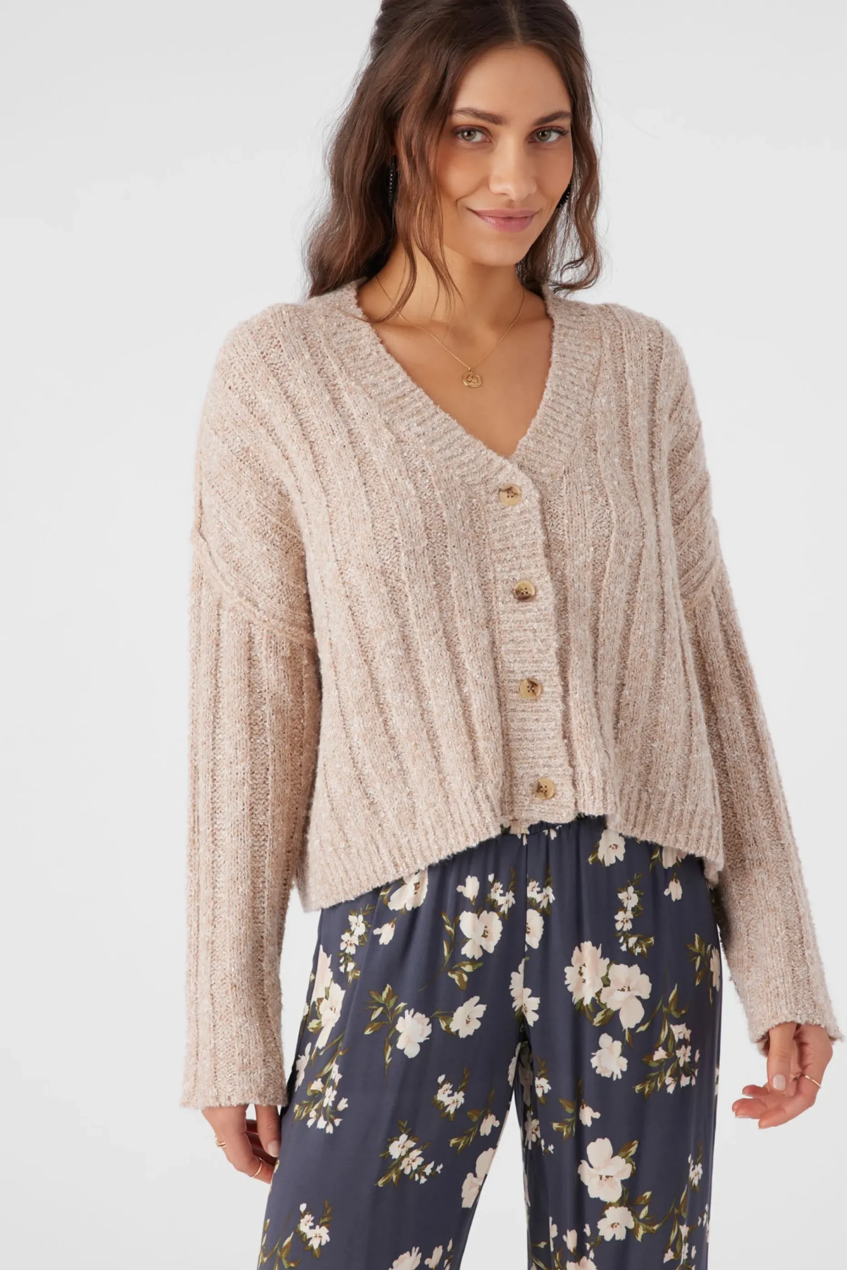 FERRIS SWEATER BUTTON FRONT CARDIGAN